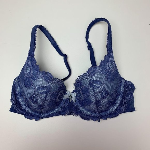 Victoria Secret Bra 32C Lined Demi Underwire - Picture 1 of 10